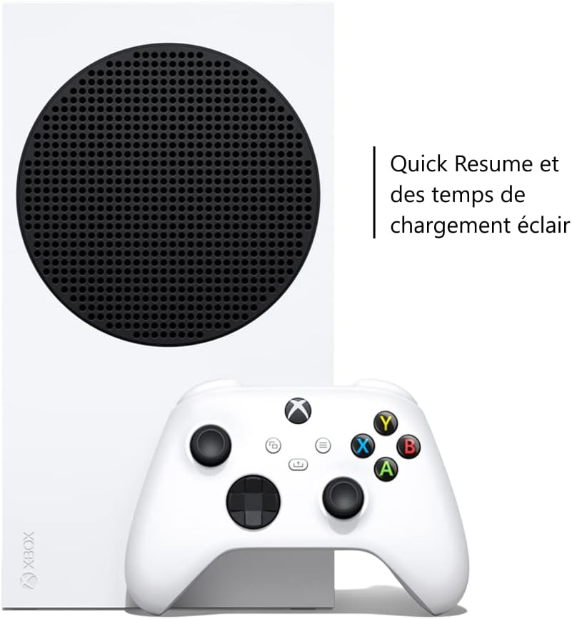 Xbox Series S – 512 Go SSD – Édition Robot White – Console Next-Gen 100% Digitale – 1440p / 120 FPS