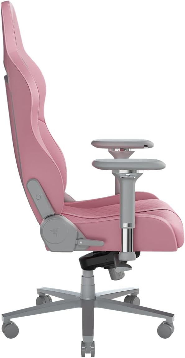 Razer Iskur – Chaise Gaming Premium avec Soutien Lombaire Intégré, Rembourrage en Mousse Haute Densité, Finition Cuir Synthétique Multicouche