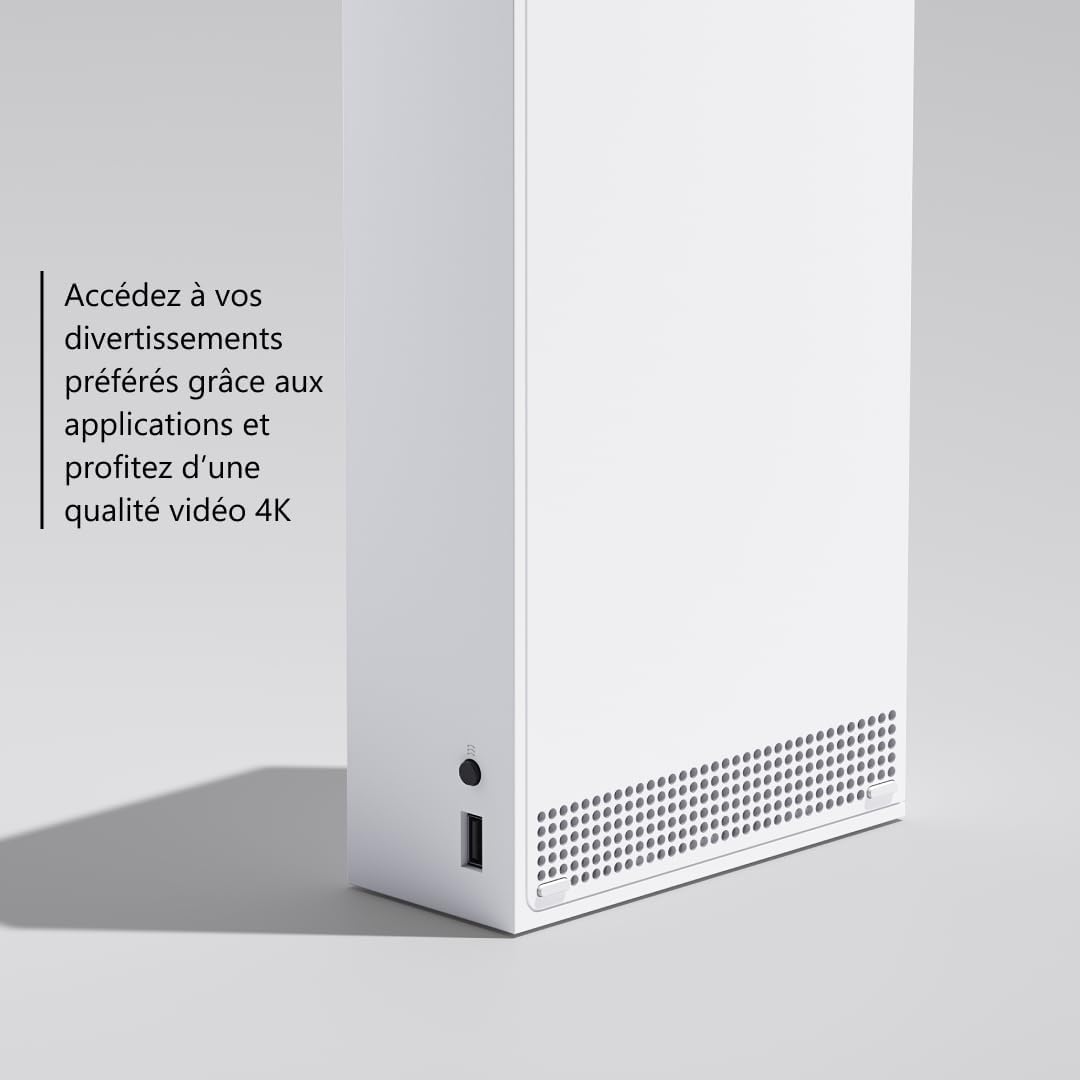Xbox Series S – 512 Go SSD – Édition Robot White – Console Next-Gen 100% Digitale – 1440p / 120 FPS