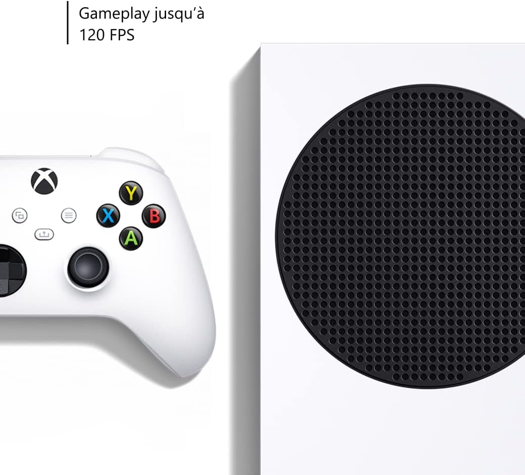 Xbox Series S – 512 Go SSD – Édition Robot White – Console Next-Gen 100% Digitale – 1440p / 120 FPS