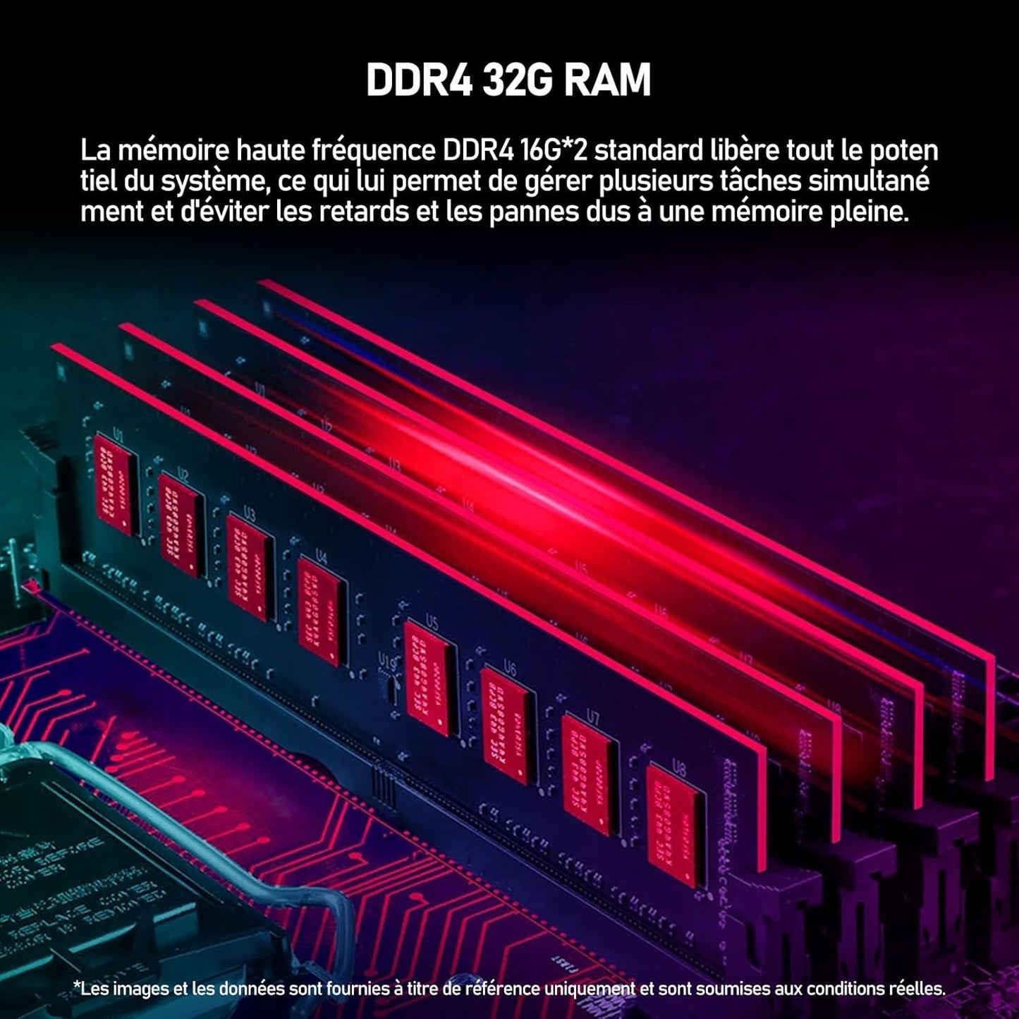 PC Gamer SUEVERY – Intel Core i7, 16 Threads, 32 Go RAM, SSD 1 To, GTX 1060, Windows 11 – Tour Gaming Multitâche Haute Performance