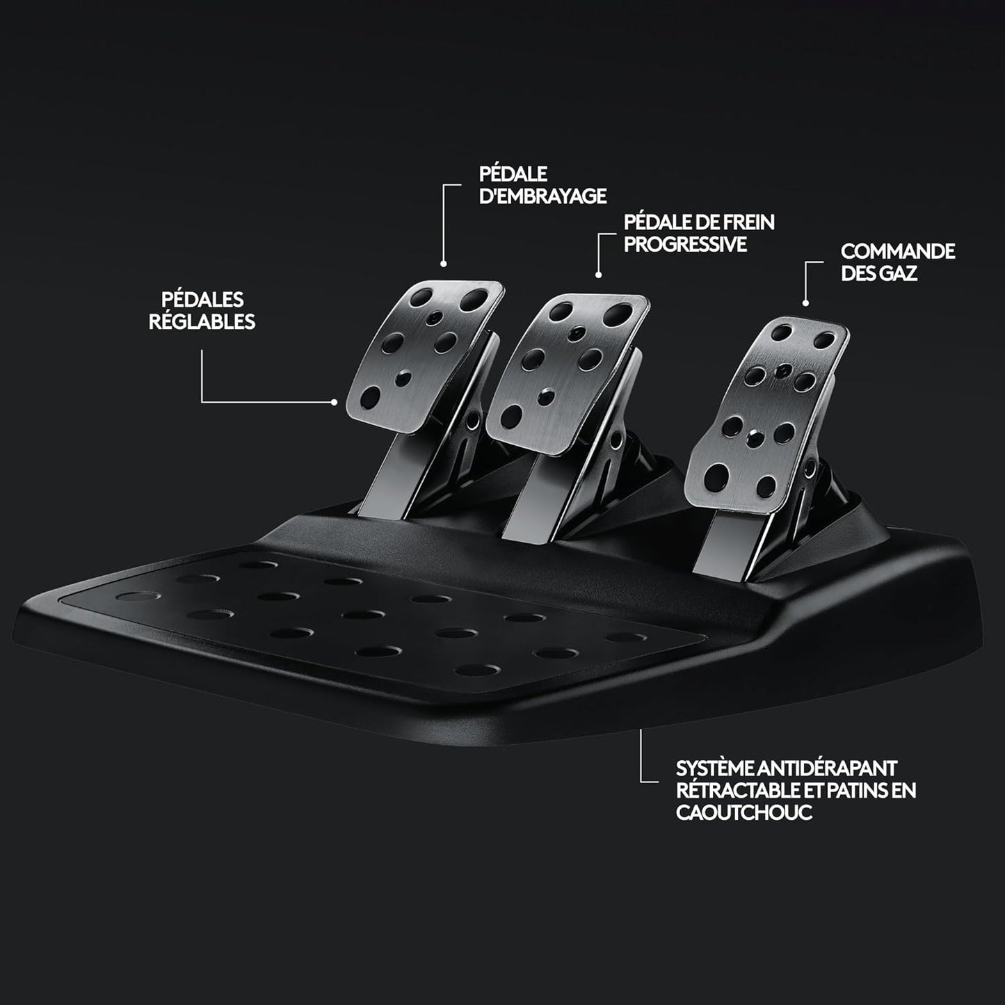 Logitech G29 Driving Force – Volant + Pédalier Sim Racing