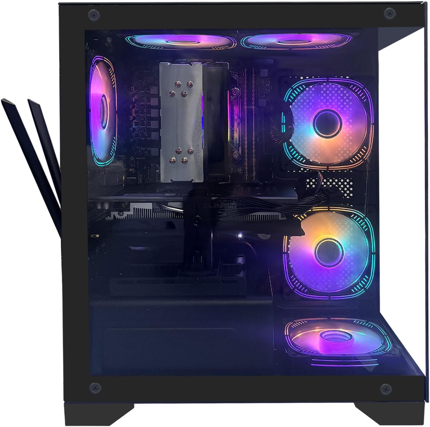 PC Gamer SUEVERY – Intel Core i7, 16 Threads, 32 Go RAM, SSD 1 To, GTX 1060, Windows 11 – Tour Gaming Multitâche Haute Performance