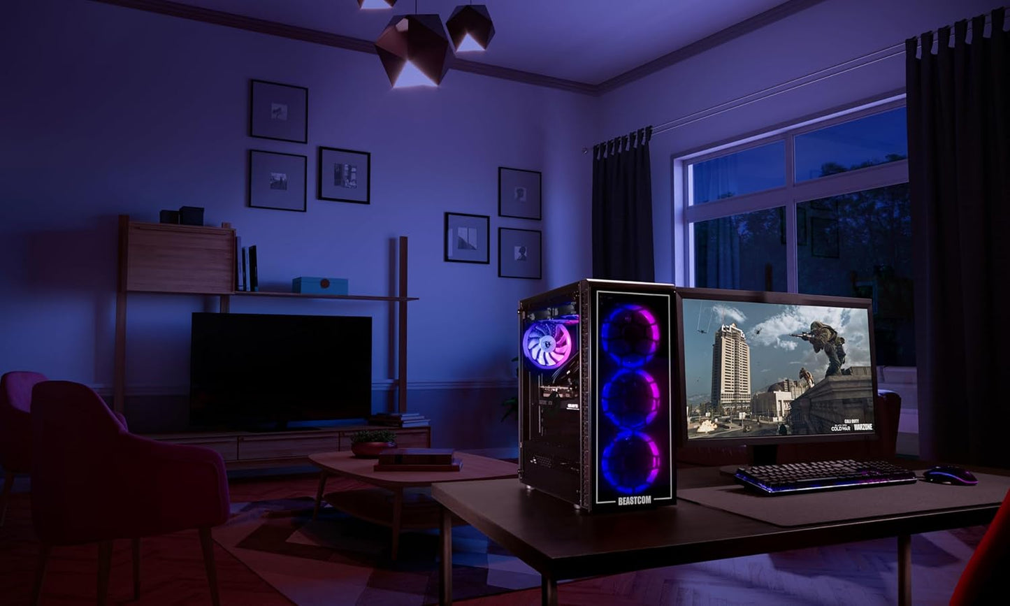 PC Gamer ACEMAGIC – Ryzen 5 5600U, 16 Go RAM, SSD 512 Go, Radeon Vega 7, WiFi 6, Windows 11 – Mini Tour Compacte Haute Performance