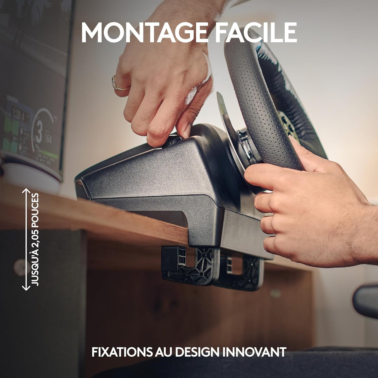 Logitech G29 Driving Force – Volant + Pédalier Sim Racing