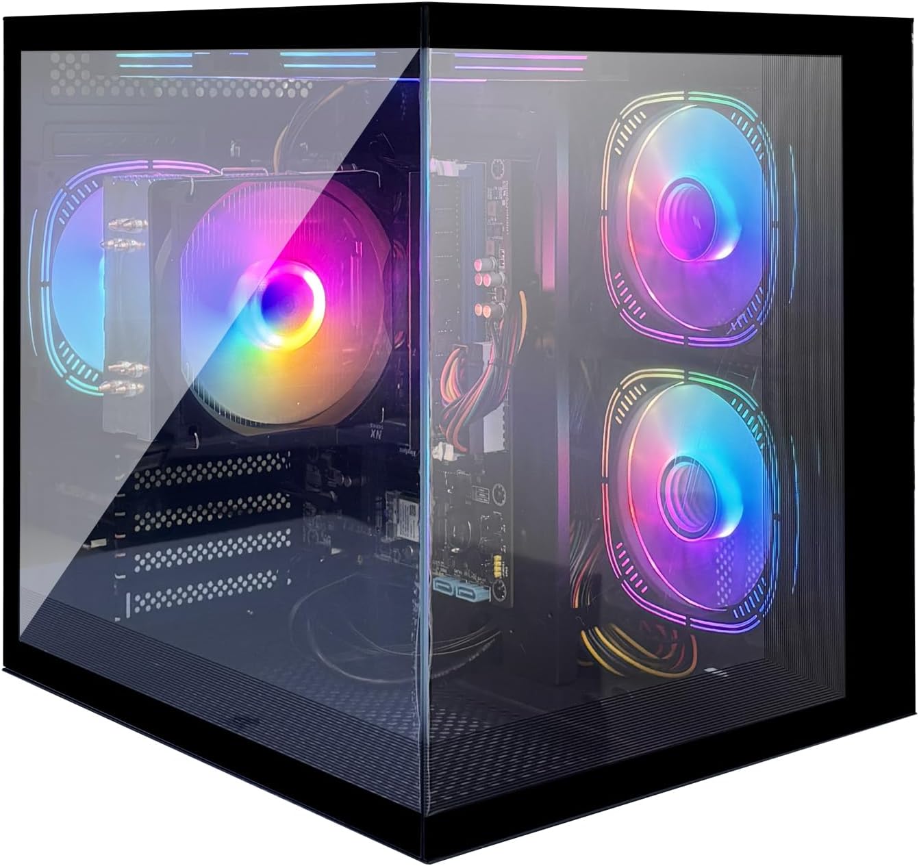 PC Gamer SUEVERY – Intel Core i7, 16 Threads, 32 Go RAM, SSD 1 To, GTX 1060, Windows 11 – Tour Gaming Multitâche Haute Performance