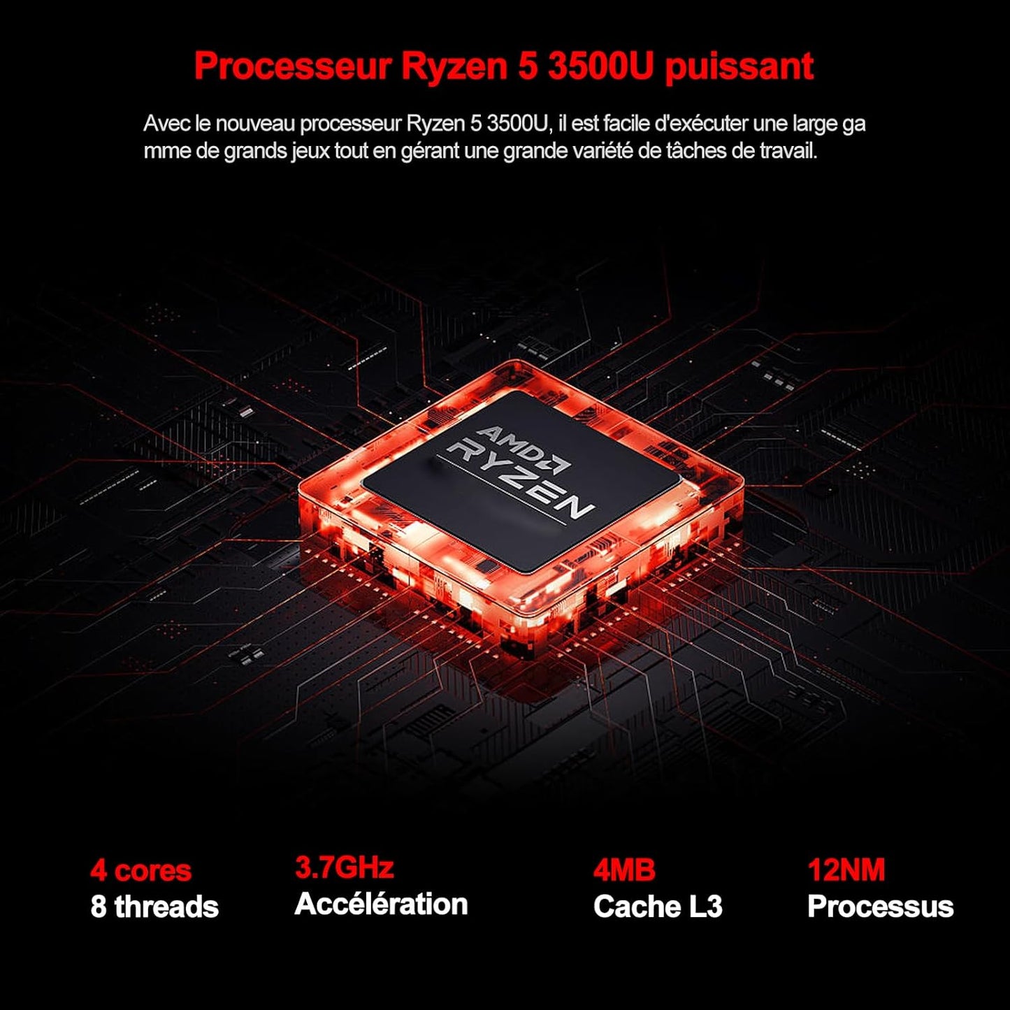PC Gamer SUEVERY – Intel Core i7, 16 Threads, 32 Go RAM, SSD 1 To, GTX 1060, Windows 11 – Tour Gaming Multitâche Haute Performance