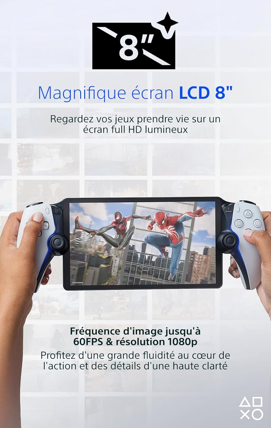 PlayStation Portal – Console Portable Officielle pour PS5 – Écran 8" HD – Streaming Wi-Fi – DualSense Intégré