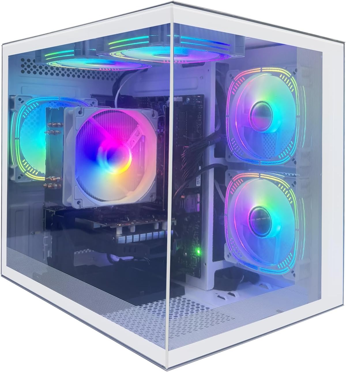 PC Gamer SUEVERY – Intel Core i7, 16 Threads, 32 Go RAM, SSD 1 To, GTX 1060, Windows 11 – Tour Gaming Multitâche Haute Performance