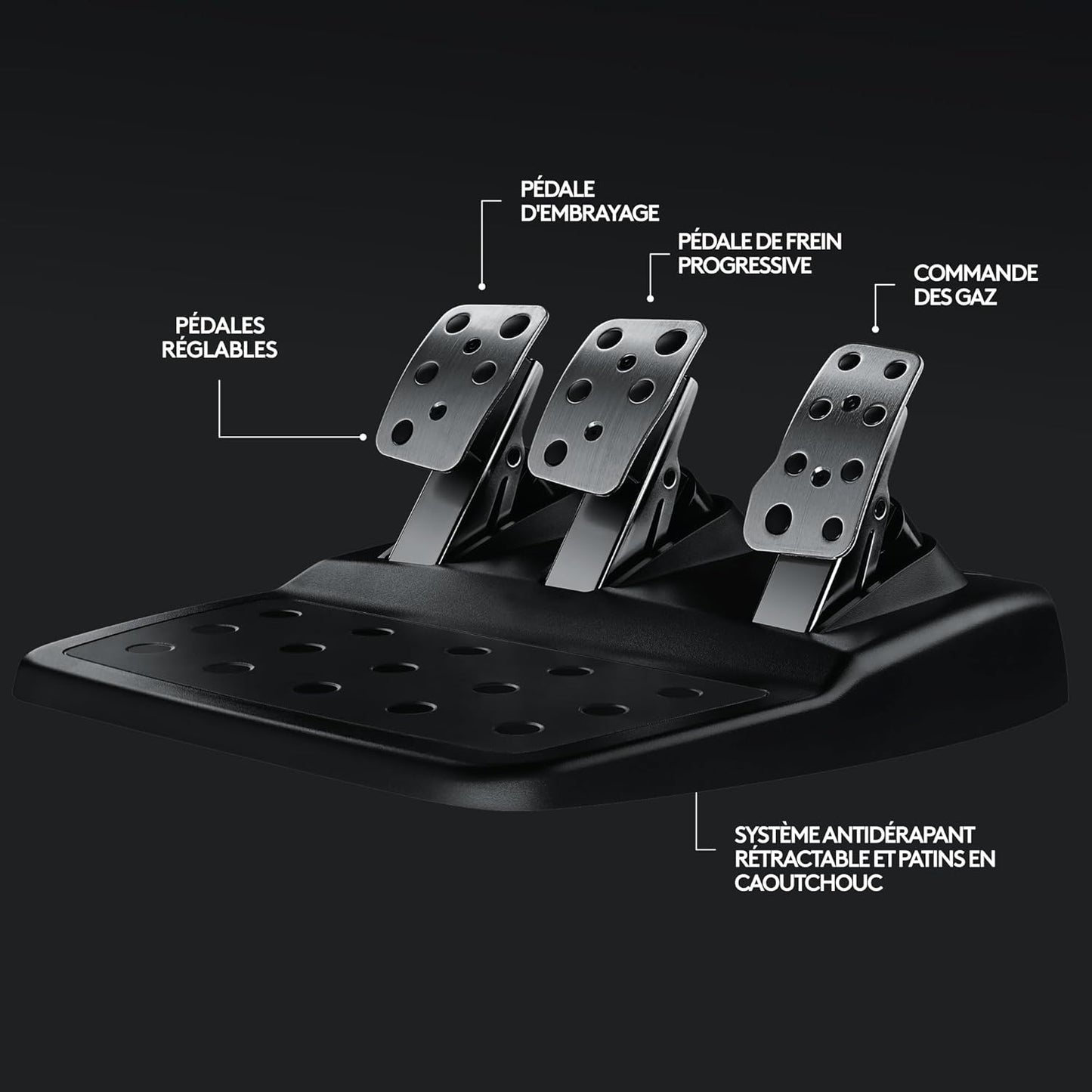 Logitech G29 Driving Force – Volant + Pédalier Sim Racing