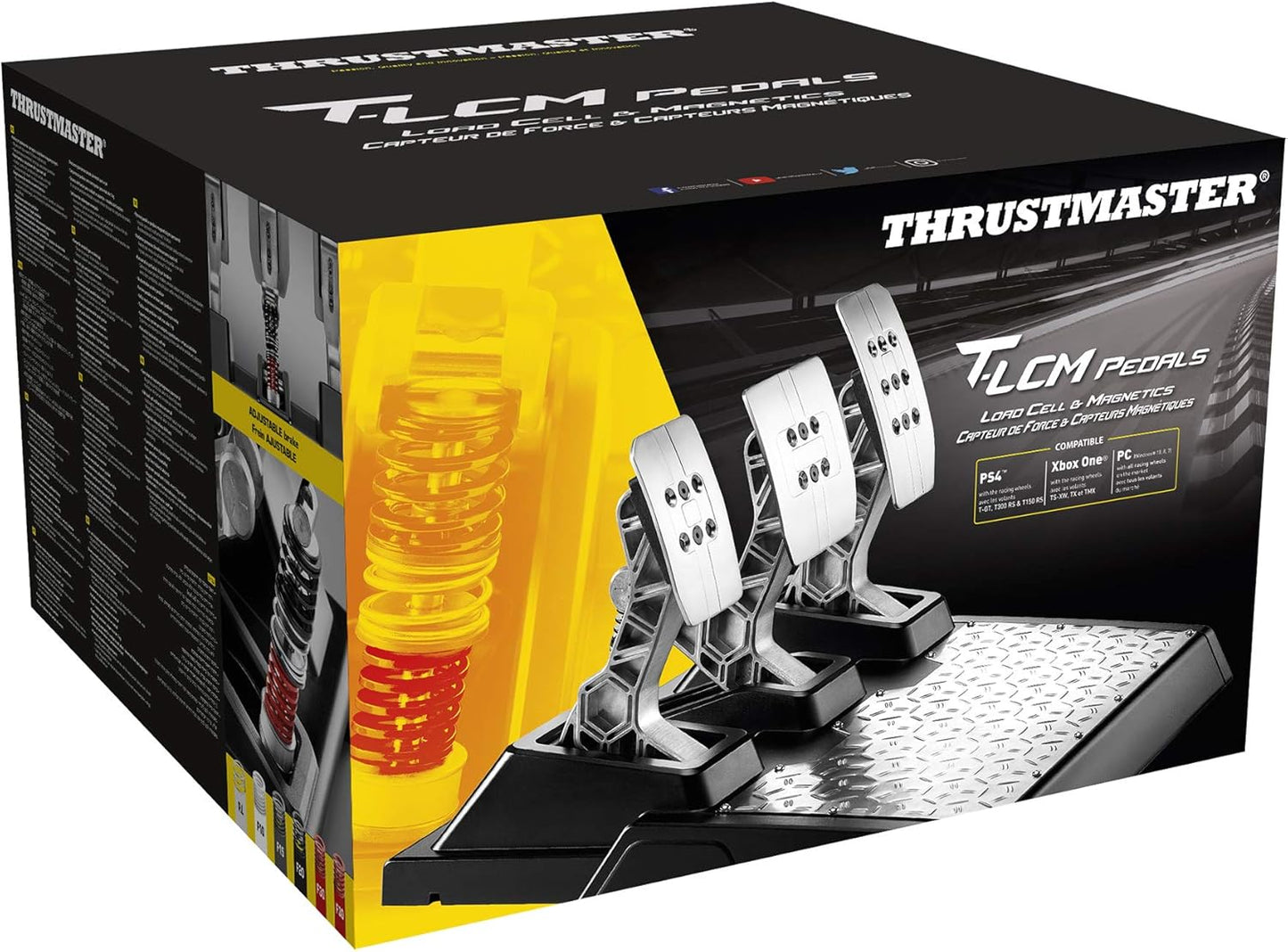 Pédales Pro T-LCM – Freinage Load Cell & Sensation Réaliste