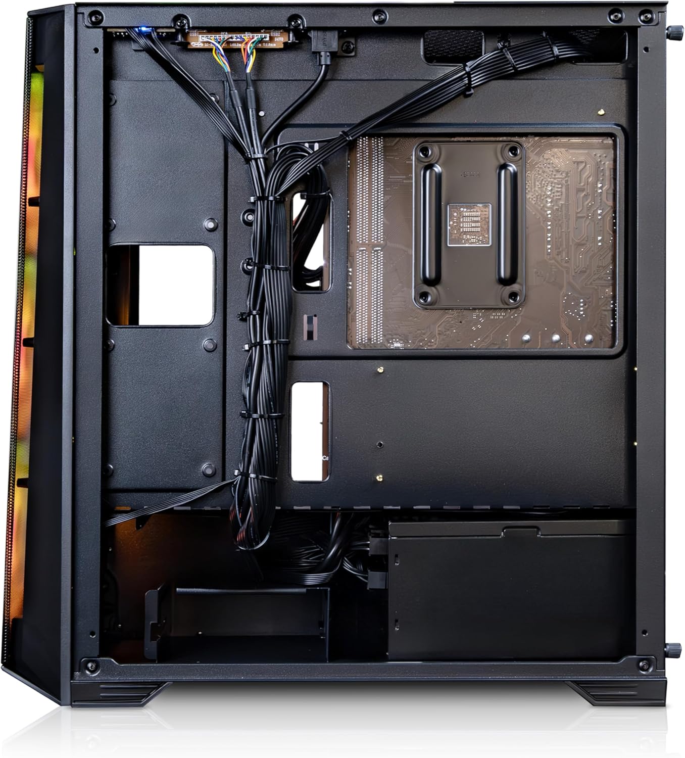 PC Gamer ADMI – AMD Ryzen 5 5500, 16 Go RAM, SSD 1 To, NVIDIA GeForce RTX 4060, Windows 11 – Boîtier RGB Gaming Hautes Performances