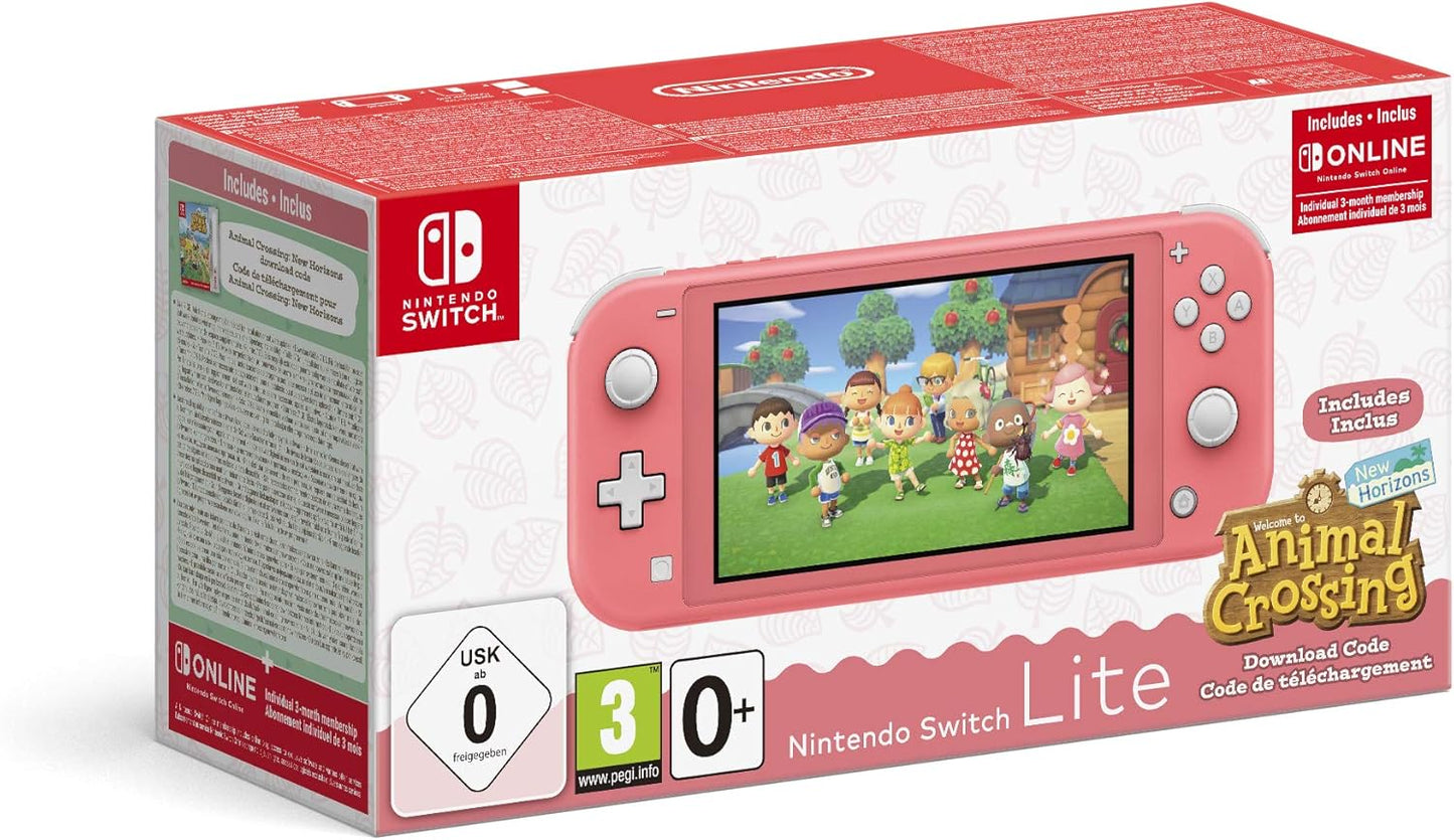 Nintendo Switch Lite – Console Portable Édition Turquoise – Écran 5,5" HD – Jeux Nintendo en mobilité – Modèle 2023