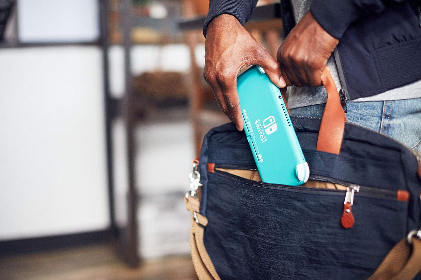 Nintendo Switch Lite – Console Portable Édition Turquoise – Écran 5,5" HD – Jeux Nintendo en mobilité – Modèle 2023