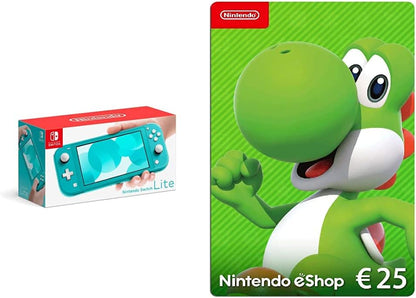 Nintendo Switch Lite – Console Portable Édition Turquoise – Écran 5,5" HD – Jeux Nintendo en mobilité – Modèle 2023