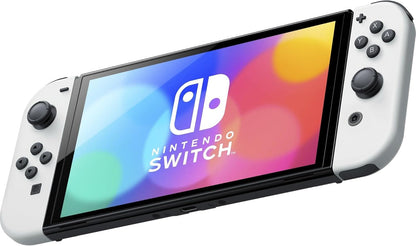 Console Nintendo Switch OLED – Modèle Blanc – Station d’accueil + Joy-Con – Écran 7" OLED