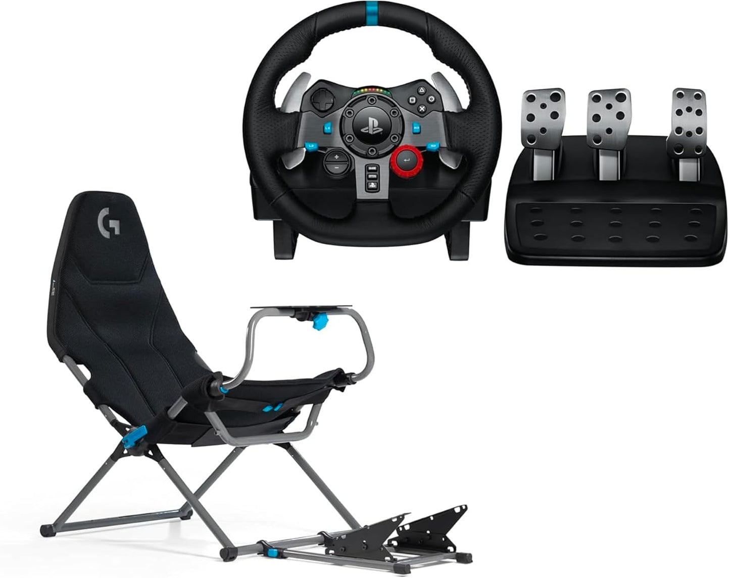 Logitech G29 Driving Force – Volant + Pédalier Sim Racing