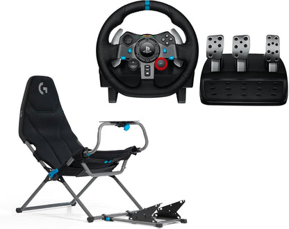 Logitech G29 Driving Force – Volant + Pédalier Sim Racing