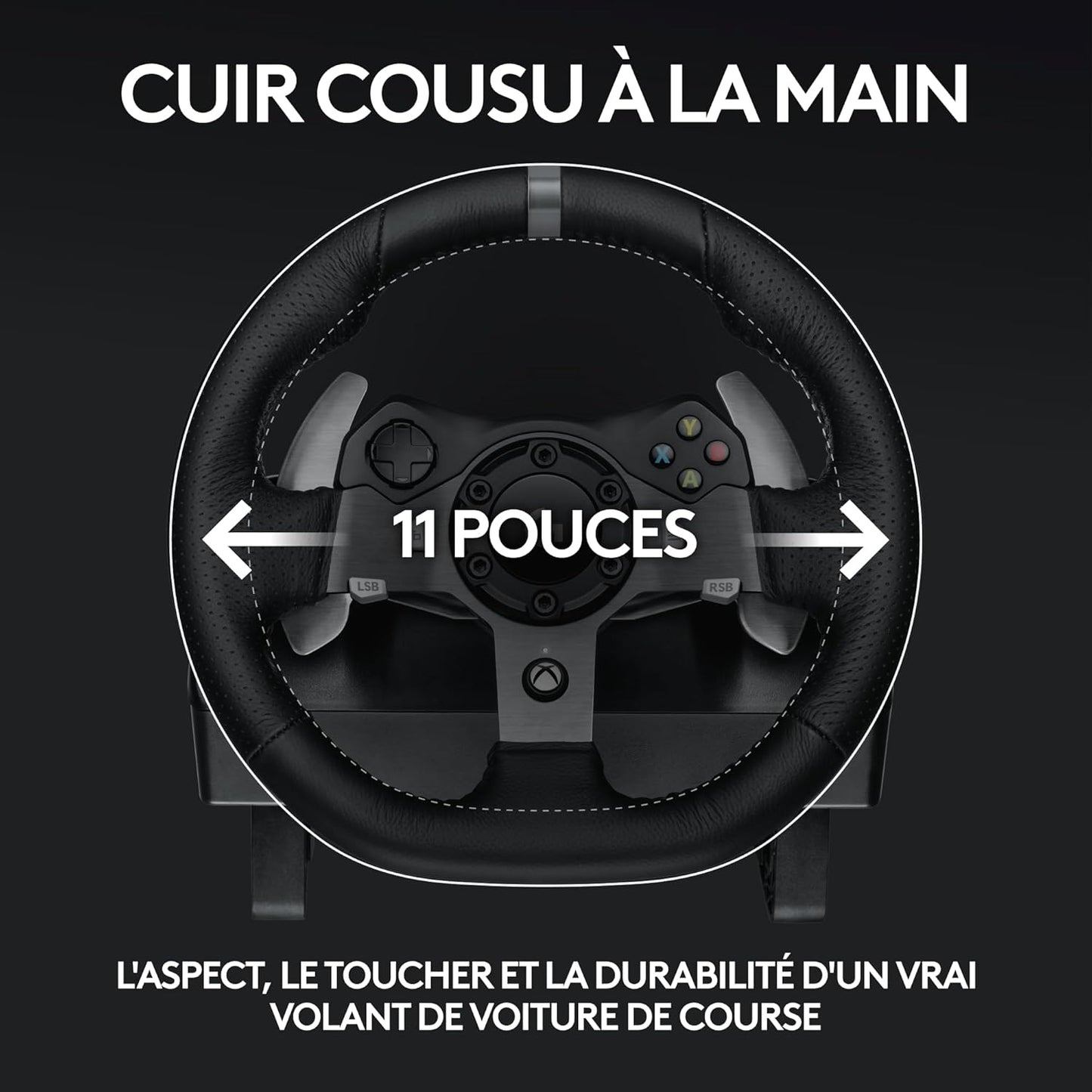 Logitech G29 Driving Force – Volant + Pédalier Sim Racing