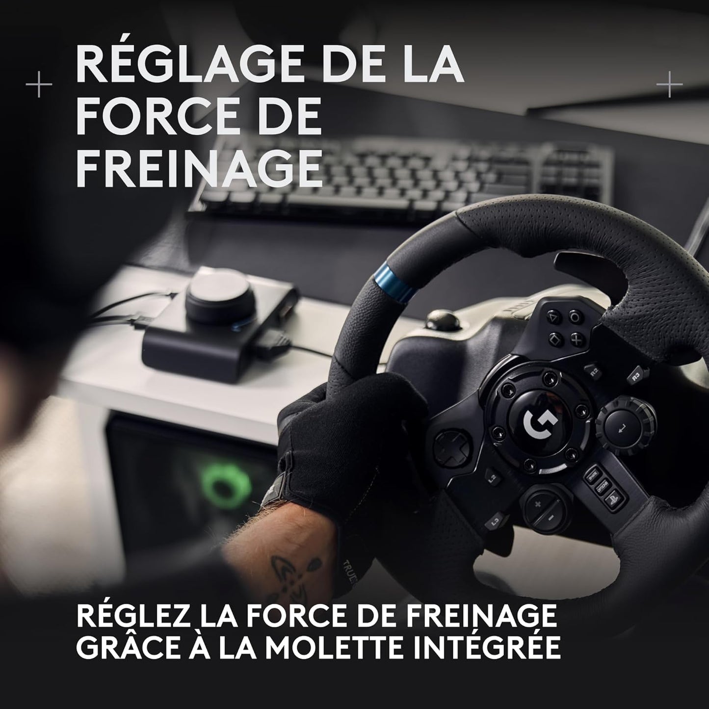 Logitech G29 Driving Force – Volant + Pédalier Sim Racing