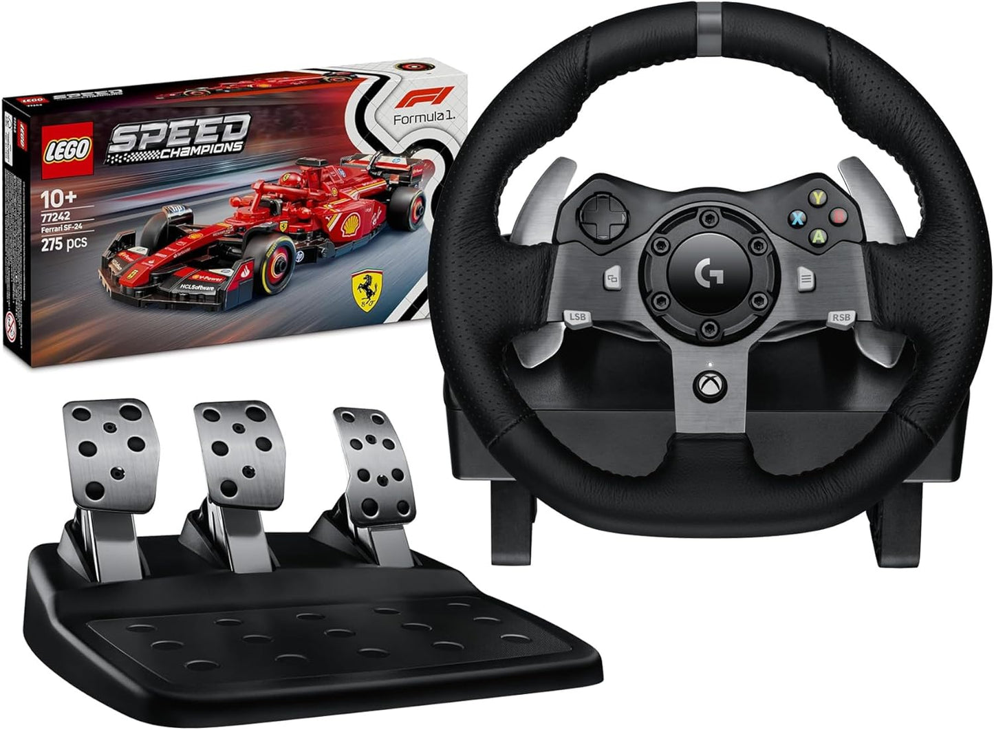 Logitech G29 Driving Force – Volant + Pédalier Sim Racing