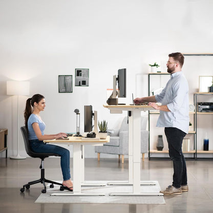 Bureau Gaming Électrique Homall – Réglable en Hauteur avec Moteur Silencieux – Fonction Anti-Collision – Surface 120 x 60 cm – Design Ergonomique RGB