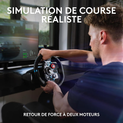 Logitech G29 Driving Force – Volant + Pédalier Sim Racing