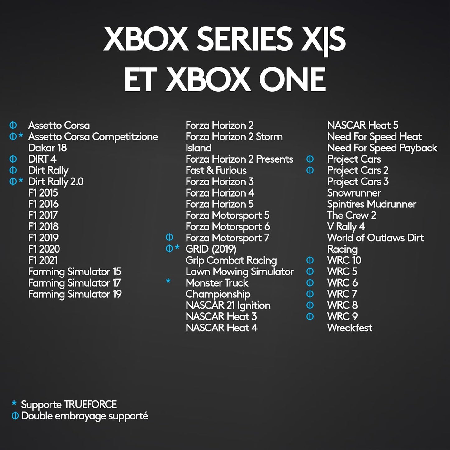 Logitech G29 Driving Force – Volant + Pédalier Sim Racing