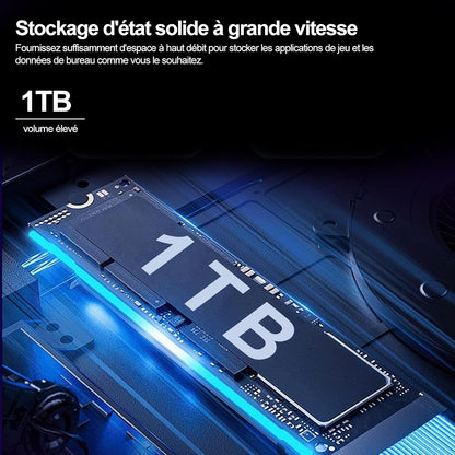 PC Gamer SUEVERY – Intel Core i7, 16 Threads, 32 Go RAM, SSD 1 To, GTX 1060, Windows 11 – Tour Gaming Multitâche Haute Performance