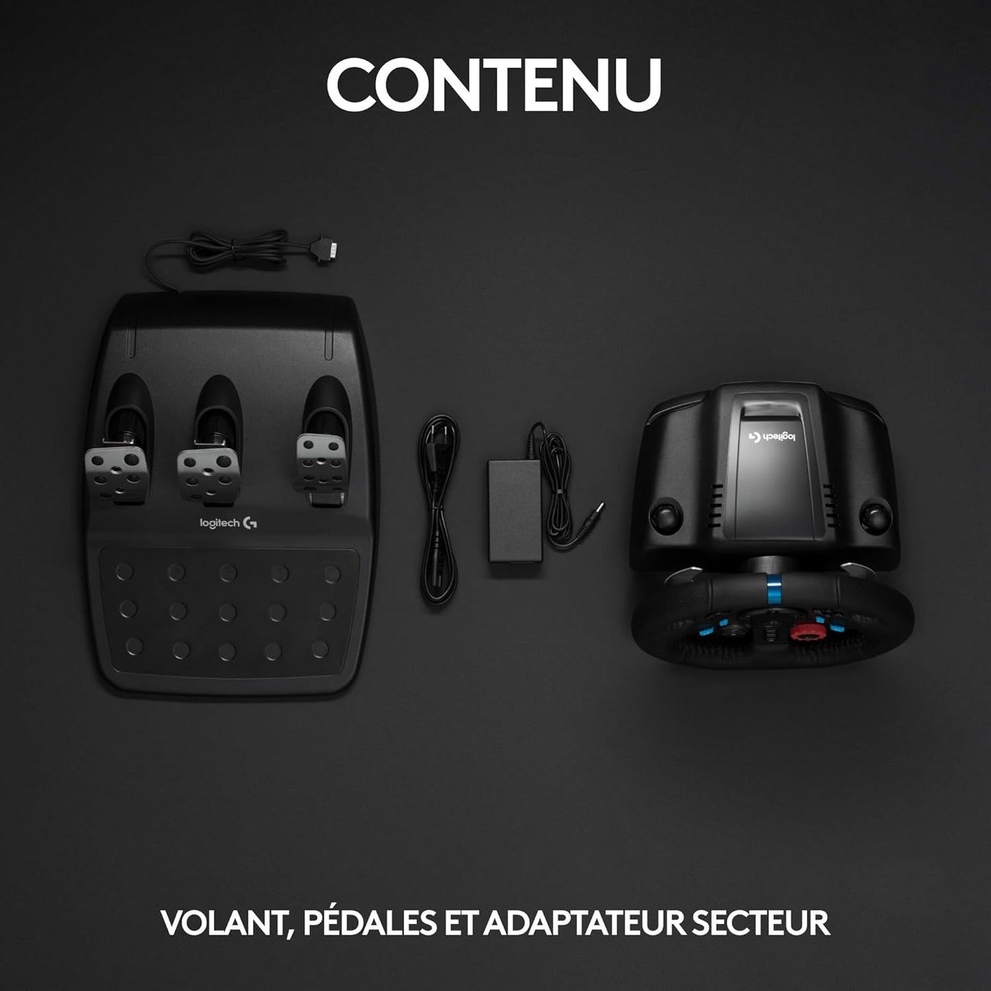 Logitech G29 Driving Force – Volant + Pédalier Sim Racing