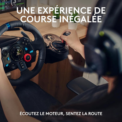 Logitech G29 Driving Force – Volant + Pédalier Sim Racing