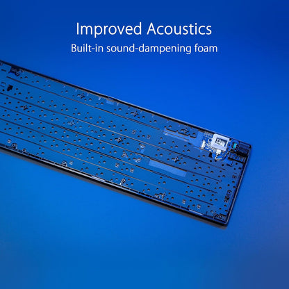 Clavier Gaming ASUS ROG Strix Scope II 96 Wireless – Mécanique, Azerty, Switchs ROG NX, RGB, Tri-mode (2.4 GHz, Bluetooth, USB), Repose-Poignets Inclus