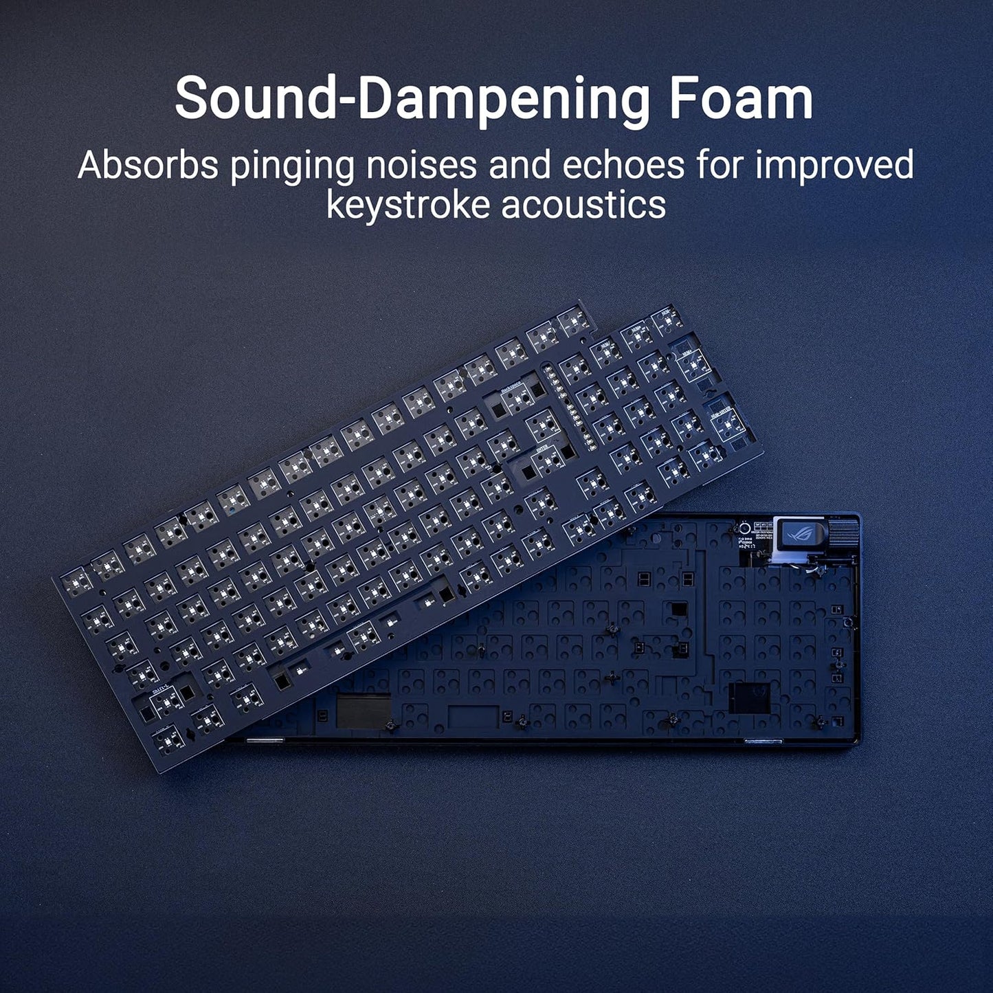 Clavier Gaming ASUS ROG Strix Scope II 96 Wireless – Mécanique, Azerty, Switchs ROG NX, RGB, Tri-mode (2.4 GHz, Bluetooth, USB), Repose-Poignets Inclus